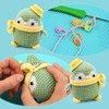 Jilskl Complete Crochet Set Beginner Animals, Chopped Animals Set Beginners,