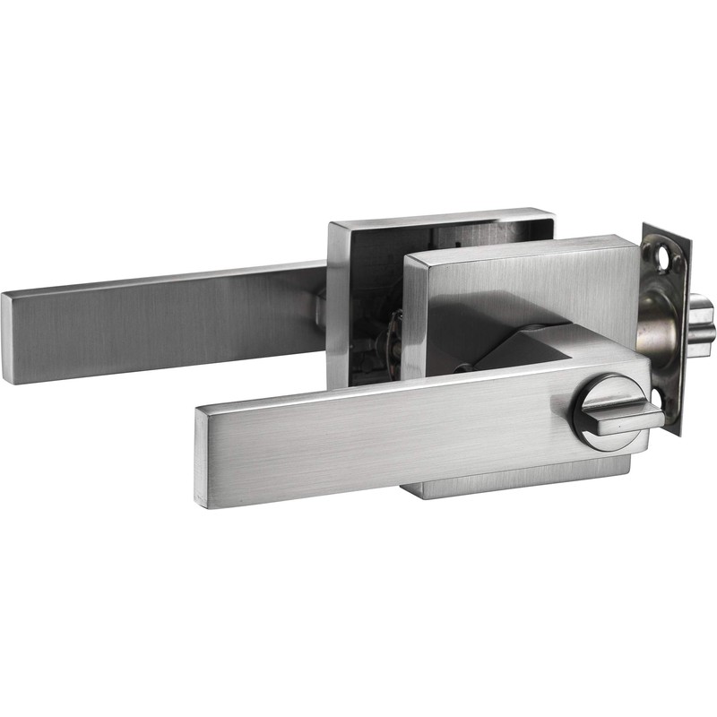 Berlin Modisch Contemporary Square Entry Lever Door Handle Lock and