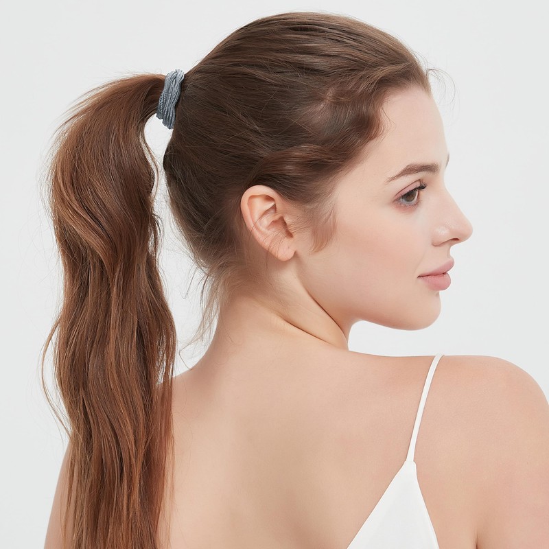 Qooocy Lazos para el cabello, naturales