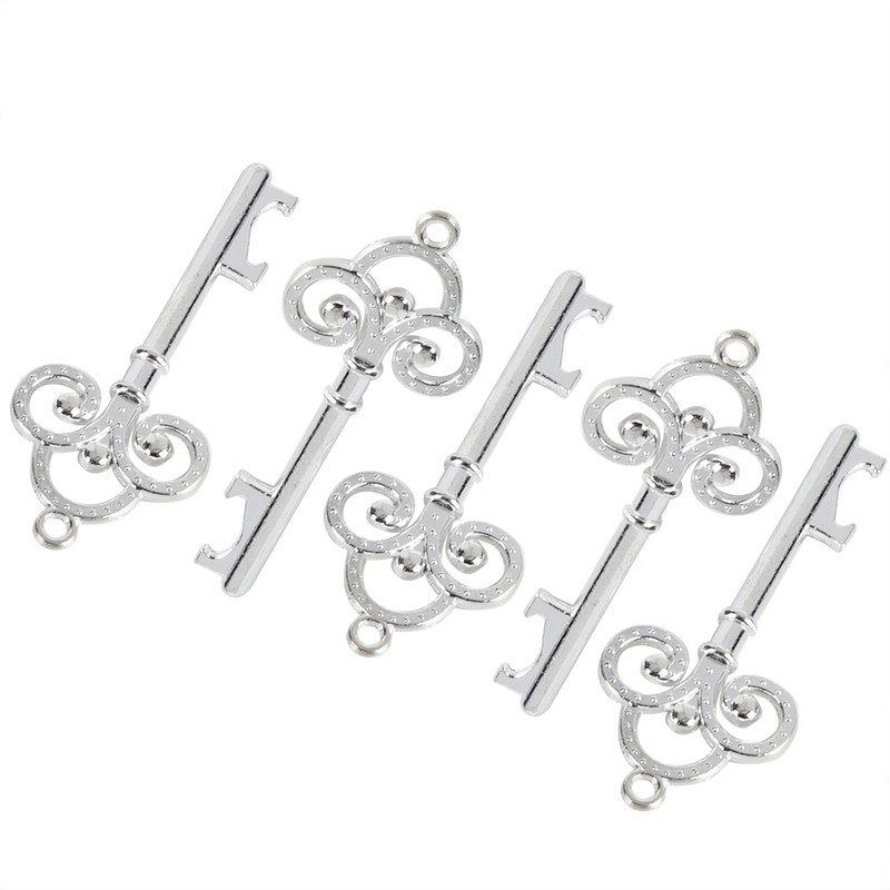 50Pcs Vintage Zinc Alloy Key Shape Bottle Opener Opening Tools