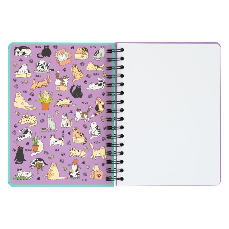 Grupo Erik Bullet Journal Dotted A5 Meow Meow - Hard