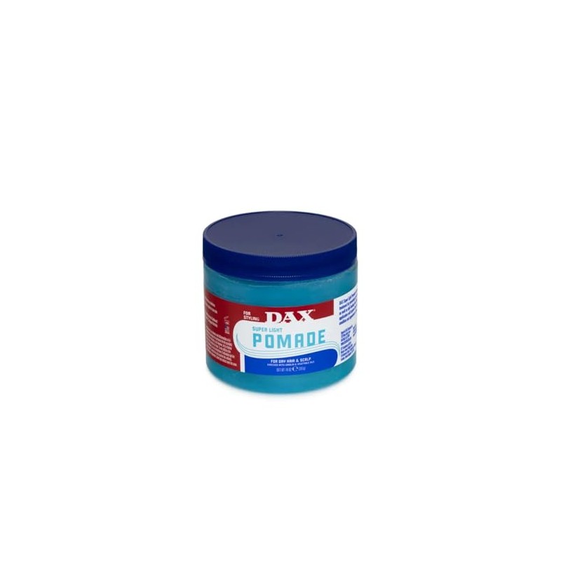 Dax Pomade Super Light 14 Ounce Jar (Blue) (414ml) (6