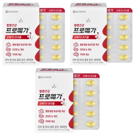 Promega Omega3 Triple, 60 tablets, 3 units / 프로메가 오메가3 트리플, 60정, 3개