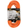 Cord Ext Outdoor 16/3x50ft Org