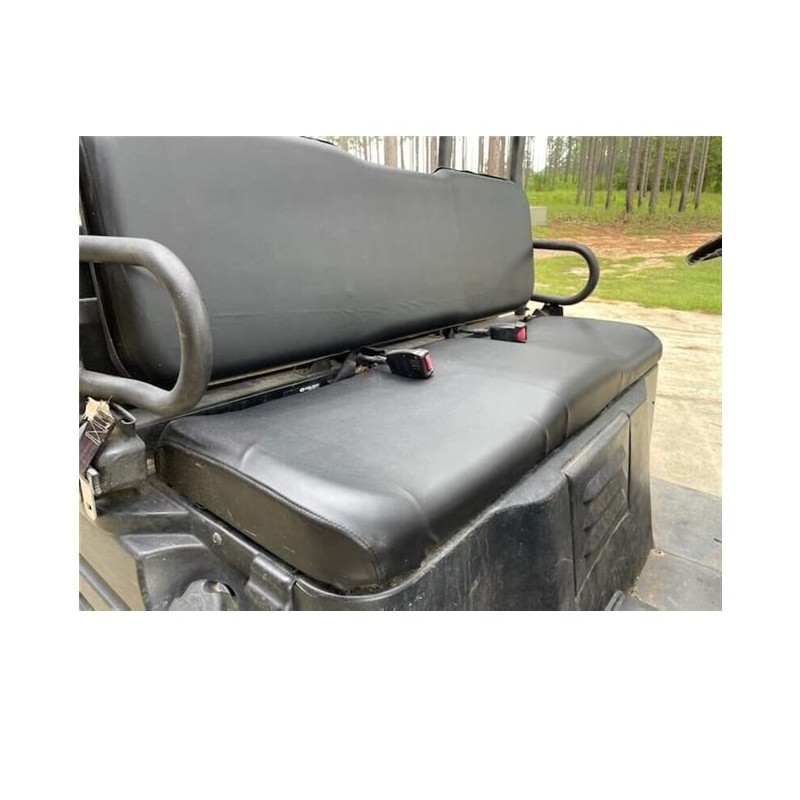 ECOTRIC Black Seat Cover Replacement Set Compatible with 2002-2008 Polaris