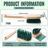 CroBlissful 2 Pcs Heavy Duty Scrubbing Brush Stiff Bristle Brush