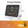 13 in 1 Portable Air Quality Monitor Indoor for Home,