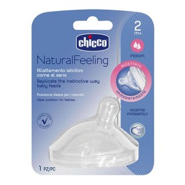 Chicco Tetina flujo medio Natural Feeling 2+ meses