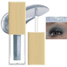 Housn Liquid Glitter Eye Shadow, Long Lasting Waterproof High Pigment Liquid Glitter Eye Shadow, Starry Sequins Mermaid Eye Shadow, Sparkling Shimmer Metal Eyes Makeup (#11)