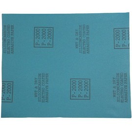 2000 Grit Sandpaper - 8.5" x 11" - 1pc