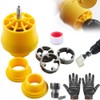 Electric Drill Compatible Pvc Pipe Threader Kit Featuring Various Including