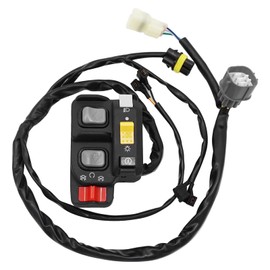 M MATI Electric Shift Control Switch Button Start Stop/Kill Headlight for Honda Rubicon 500 Auto DCT TRX500FA 2015 2016 2017 2018 2019 35140-HR6-A63 35140-HR6-A62