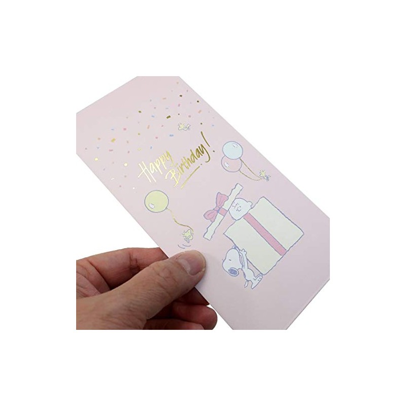 Frontier Snoopy Celebration Bag, Birthday Gift, Envelope Type, Includes Envelopes,