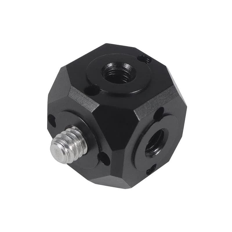 M18 Stand Adapter, 1/4"-20 Screw Hole, 3/8" Threaded Hole, Conversion