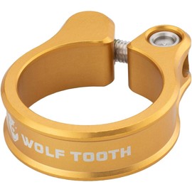 Wolf Tooth Components Seatpost Clamp Gold, 39.7Mm