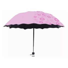 KFMX Paraguas Mágico Sombrilla Cambia De Color Con La Lluvia