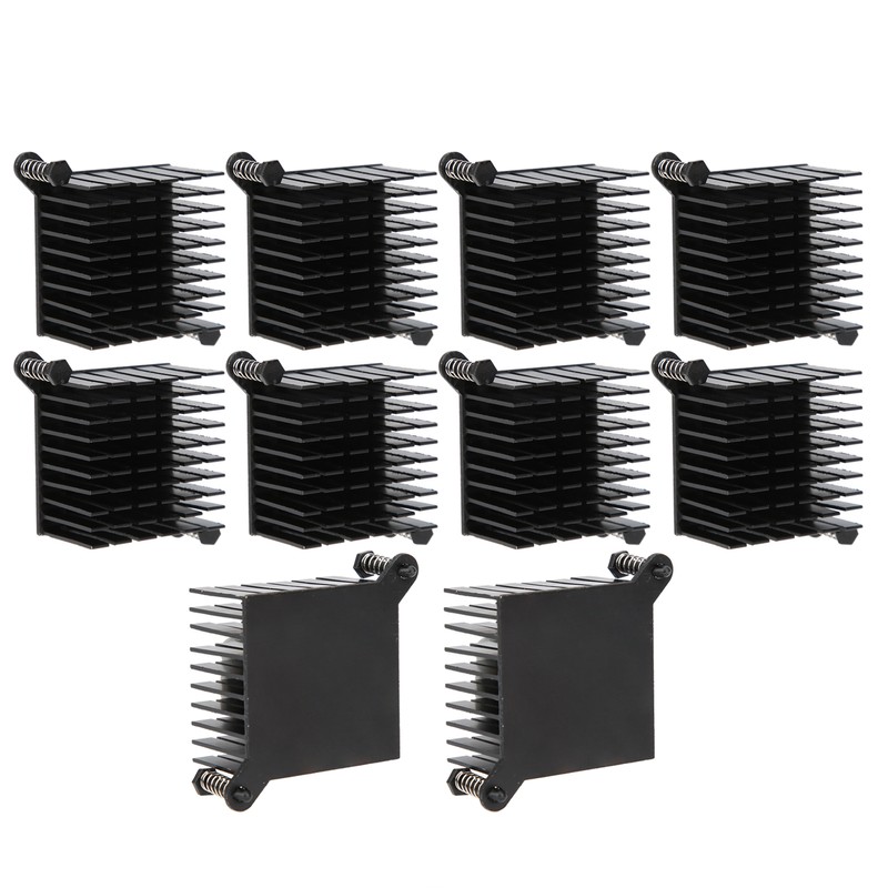 10Pcs Compact Motherboard Radiator Aluminum Cooling System for Computers Heat