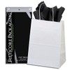 5ct White Paper Gift Bags + 10ct Gift Tissue