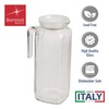 Bormioli Rocco Glass Frigoverre Jug With Airtight Lid 33.75oz :