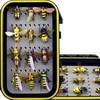 Fly Fishing Set Fly Assortment - Wild Bee Flight Series