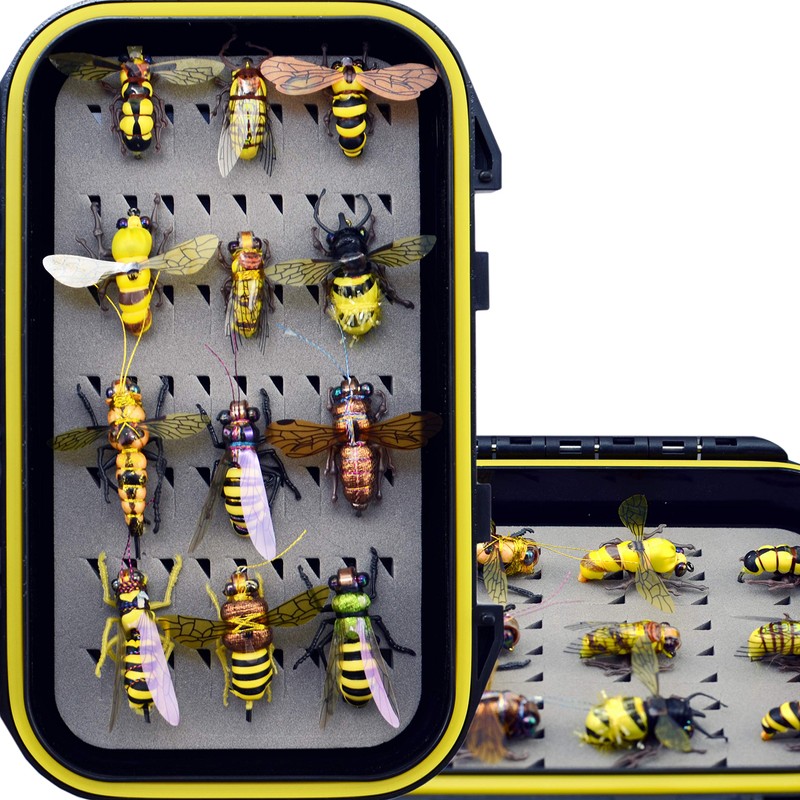Fly Fishing Set Fly Assortment - Wild Bee Flight Series