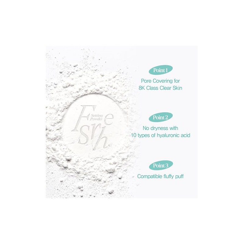 Espoir Fresh Setting Powder Polvo Fijador Facial, 9 g
