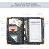 YeeCASE Server Book with Zipper Pocket, High Volume, Expandable Server