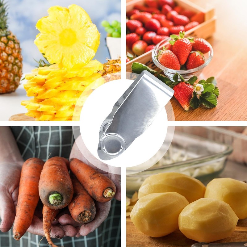 Strawberry Huller - Kitchen Corer Tool | Tomato Corer Tool