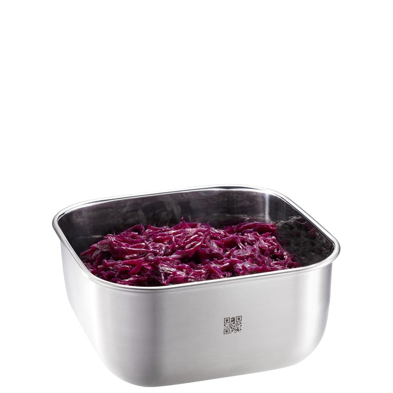 GEFU Provido Food Storage Container, 900 ml, Square, Cold and