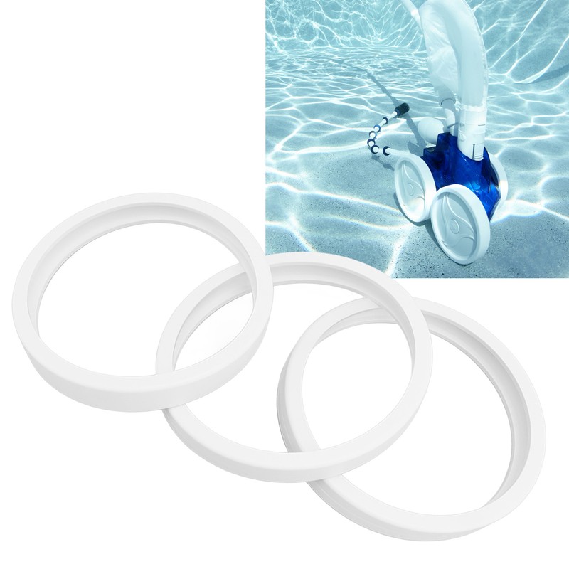 3PCS Pool Cleaner Tire C10 Pool Cleaner Rubber Tire Replacement