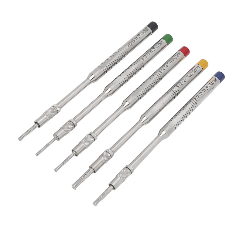 5pcs Dental Implant Osteotome Instruments Stainless Steel Dental Tooth Maxillary