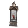 Santa Claus Farol Navideño Santa Claus Luz Led Musical Adornos