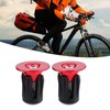 Hominas Bicycle Handlebar End Plugs, Pack of 2 Bicycle Handlebar