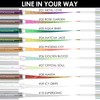 FOCALLURE Chameleon Liquid Eyeliner,Intense Color Shifting Eyeliner Pen,Metallic Multi-Reflective Finish,Sweatproof,Smudge-proof,Ultra-Fine