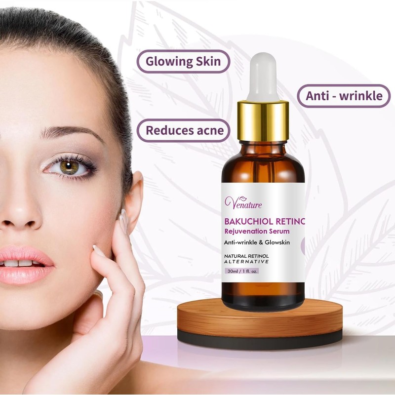 Suero Rejuvenecedor con Retinol Bakuchiol