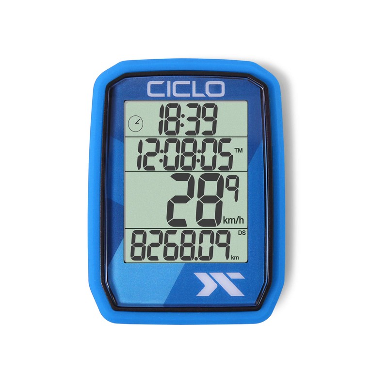 CICLO PROTOS 205 Wireless Bike Computer Blue with 5 Automatic