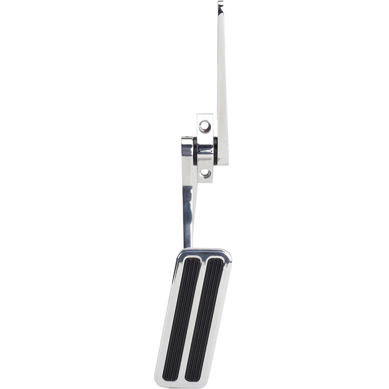 Speedway Motors Billet Aluminum Accelerator Throttle Pedal, Polished & Spring-Loaded,