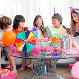 Byttlerom 15pcs -Wheel Parts, with Prize Wheel Pointer Reusable Prize Wheel Replacement Parts Prize Wheel Pegs Kit