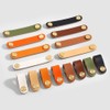 TopHomer Leather Furniture Handles Furniture Knobs Handles, Cabinet Handles Pull
