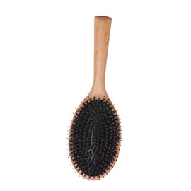 minkissy Female Comb Wooden Brush Massage Hair Combs Comfortable Non-slip Grip Perfect for All Hair Lengths