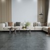 VEELIKE 4 Pack Grey Concrete Peel and Stick 12''x12'' Vinyl