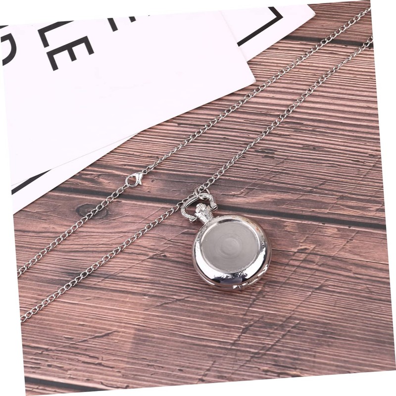 Gatuida Vintage Pocket Watch Necklace Timeless Charm for Family and