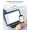 MOCREO WiFi Freezer Thermometer with Alarm, Wireless Refrigerator Temperature Sensor