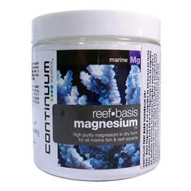 Continuum Reef Basis Magnesium - Powdered Magnesium Supplement for All Marine & Reef Aquariums, 400 Grams
