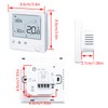 Digital Proframmable Thermostat Underfloor Heating Temperature Controller Smart Electric Floor