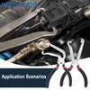 3Pcs Electrical Disconnect Pliers 37960, 60 Degree Electrical Connector Pliers