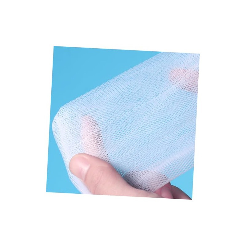 Frcolor 10 PCS Exfoliating Mesh Soap Saver Pouch Bag Sack
