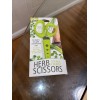Joie Herb Scissors 6 Blade & Protective Sheath & Leaf