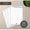 younikat Writing Paper Set Confetti I 50 Sheets 90 g/m²