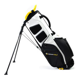 OMADA GOLF Kentri Midsize Golf Bag | Durable & Lightweight Golf Stand Bag | 4-Way Golf Club Divider | Golf Club Bags with Strap & Stand